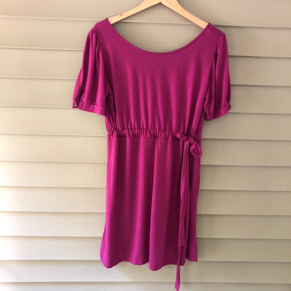 mark. Rasperry Tie Waist Dress Sz XXL